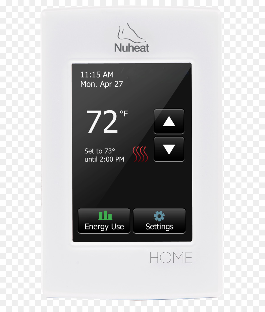 Thermostat Programmable，Nuheat Maison PNG