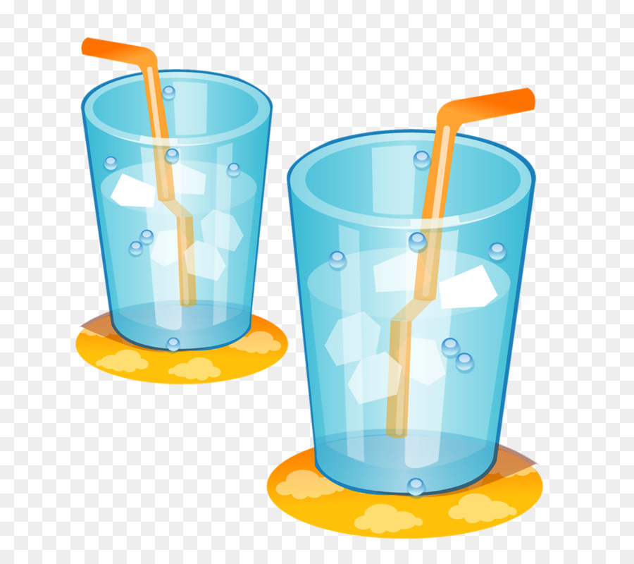 Verre D'eau，Paille PNG