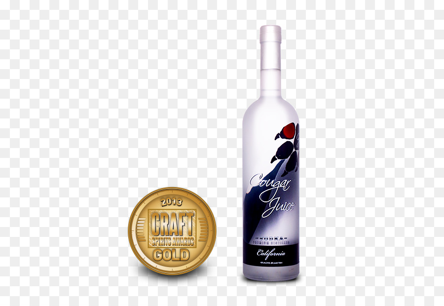 Bouteille De Vodka，Alcool PNG