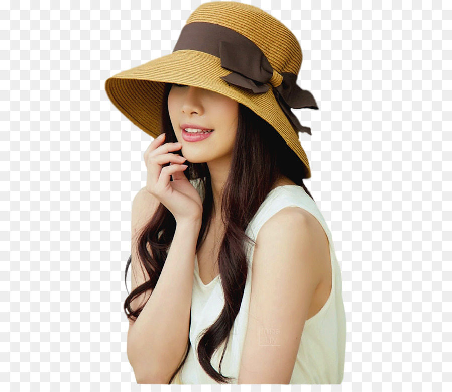 Chapeau Marron，Femme PNG