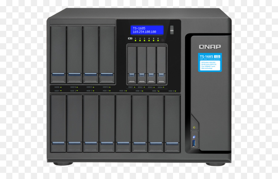 Qnap Highcapacity 16bay Xeon D Super Nas Avec Des Performances Exceptionnelles Ts1685d，Qnap Systems Inc PNG