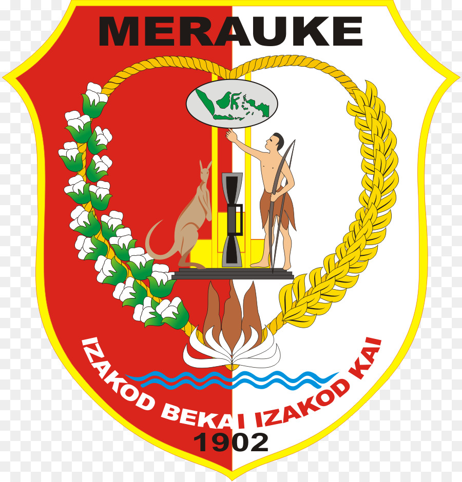 Emblème Merauke，Bouclier PNG