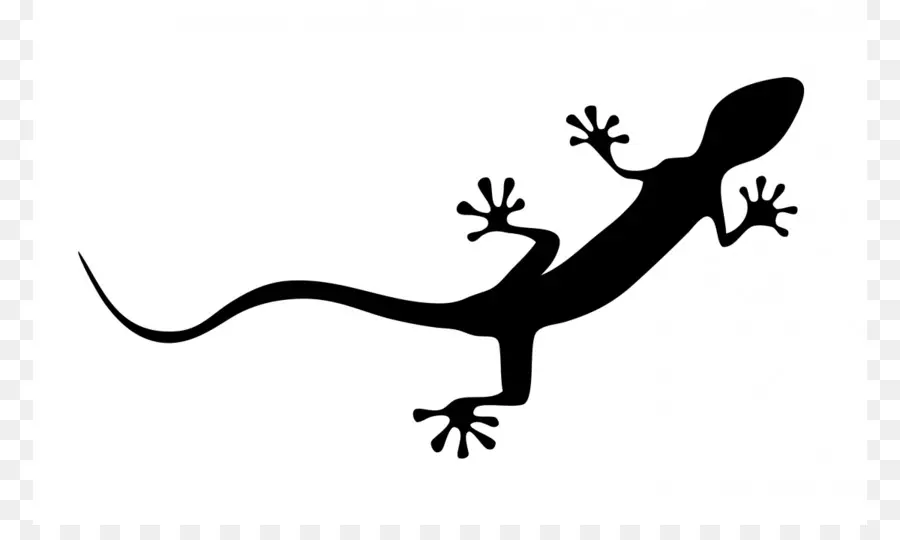 Lézard，Silhouette PNG