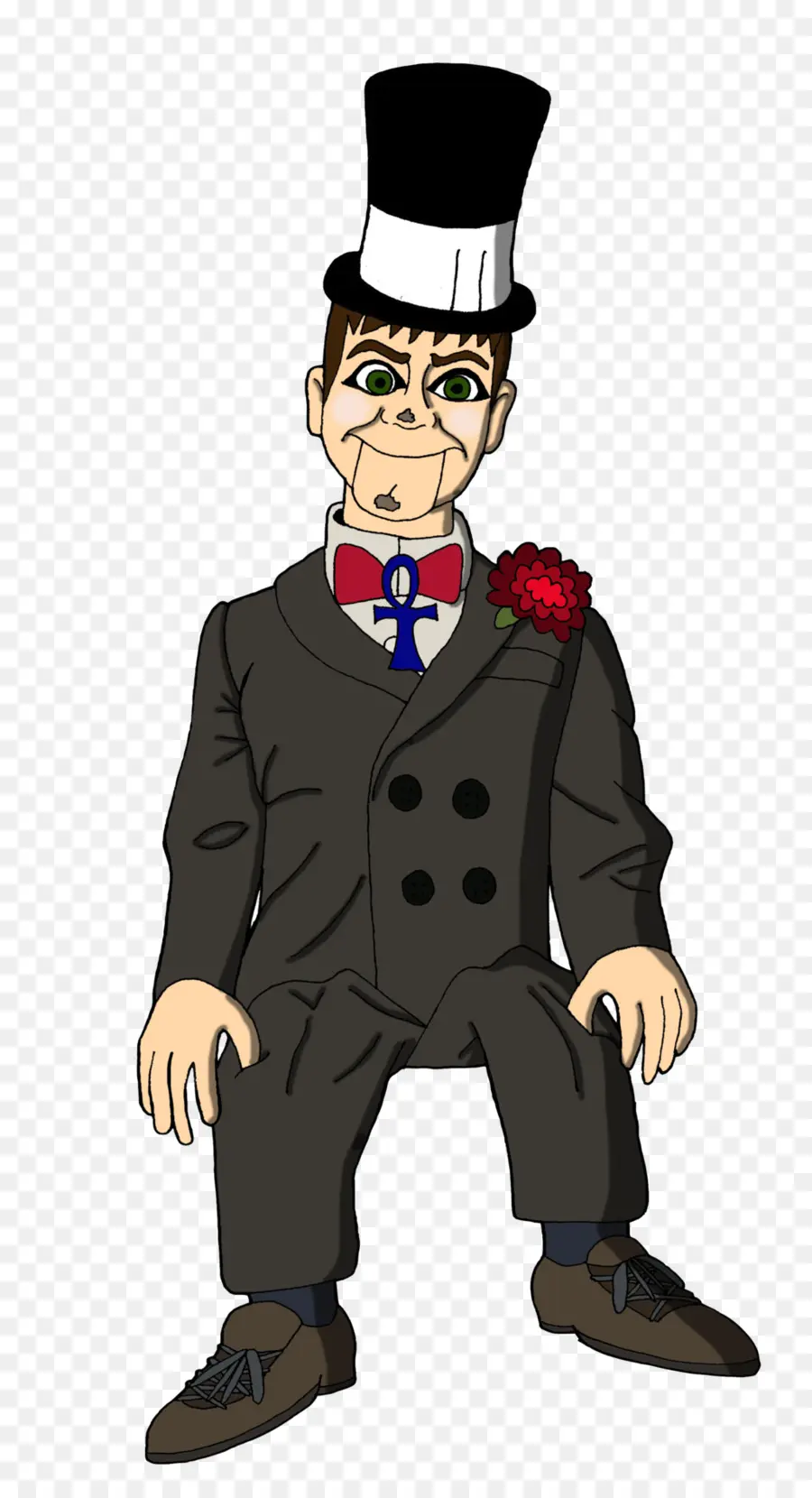 Mannequin Ventriloque，Costume PNG