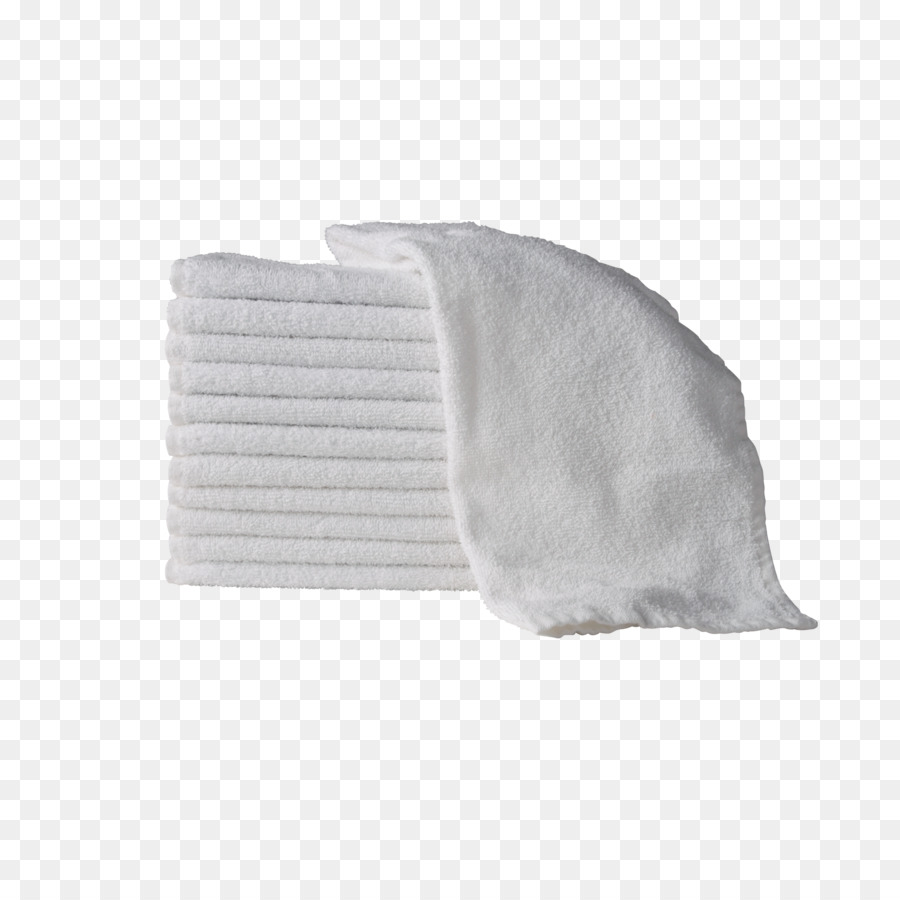 Serviettes Blanches，Empilé PNG