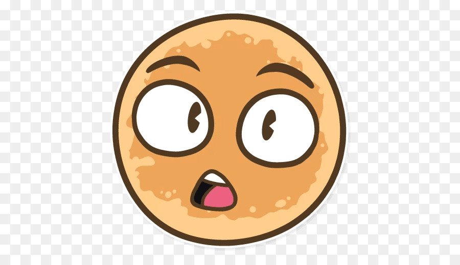 Emoji Choqué，Affronter PNG