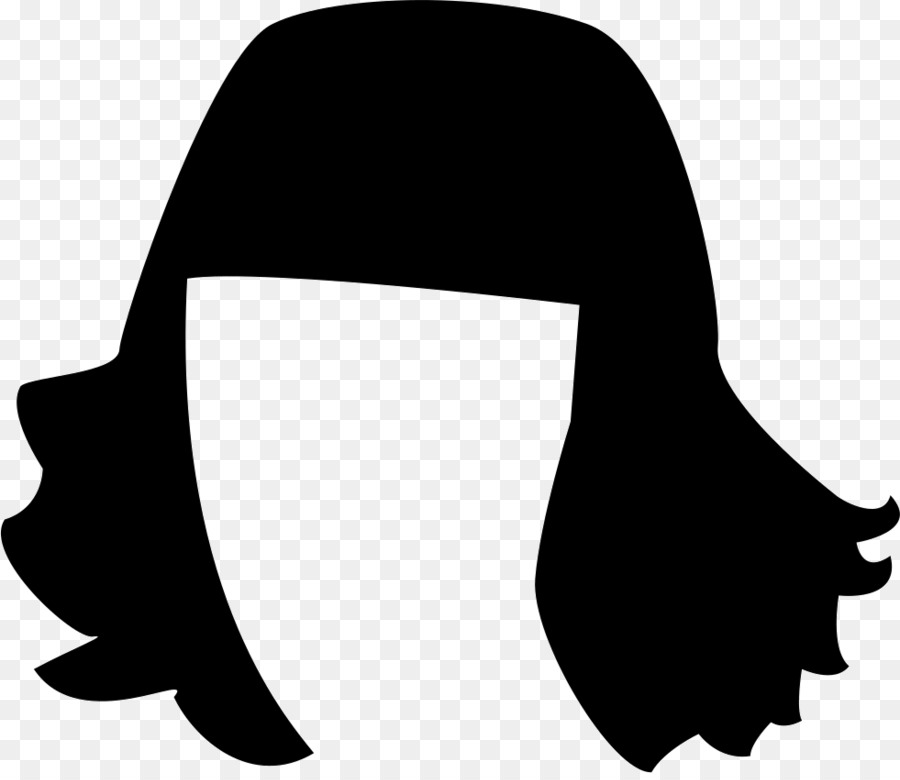 Silhouette De Cheveux，Coupe De Cheveux PNG