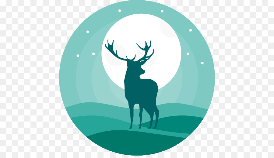 Cerf，Silhouette PNG