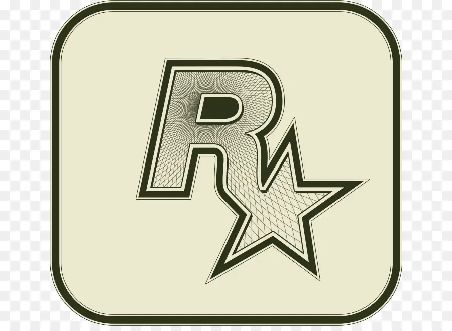 Logo Rockstar，étoile PNG