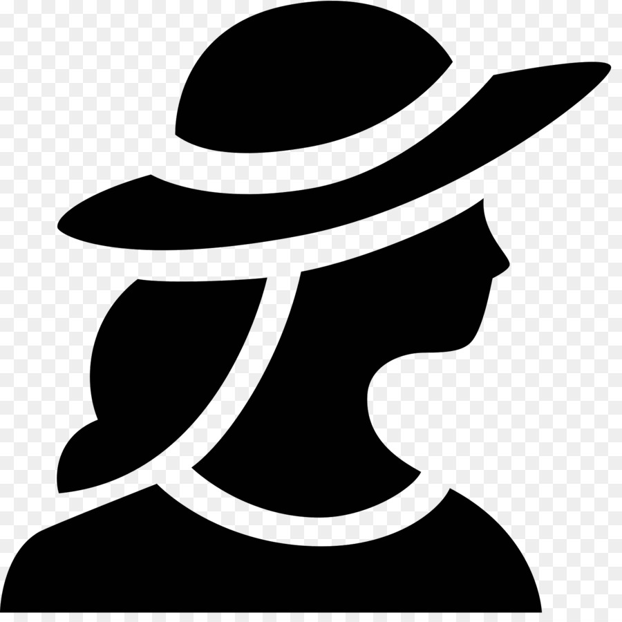 Femme Avec Un Chapeau，Profil PNG