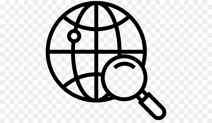 Globe Avec Loupe，Recherche PNG