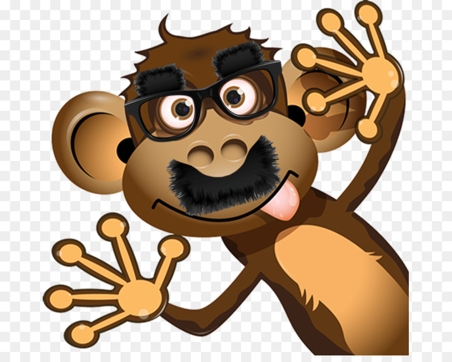 Singe De Dessin Animé，Singe PNG