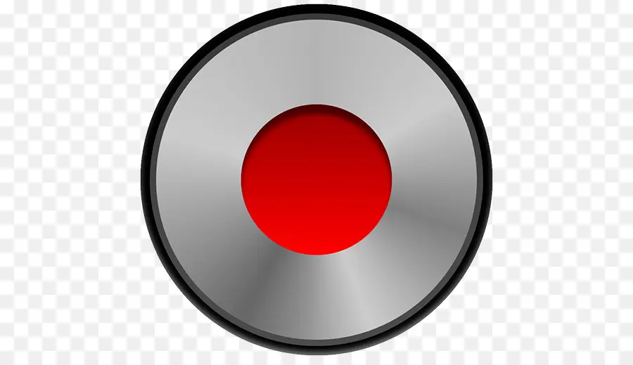 Bouton D'enregistrement，Rouge PNG