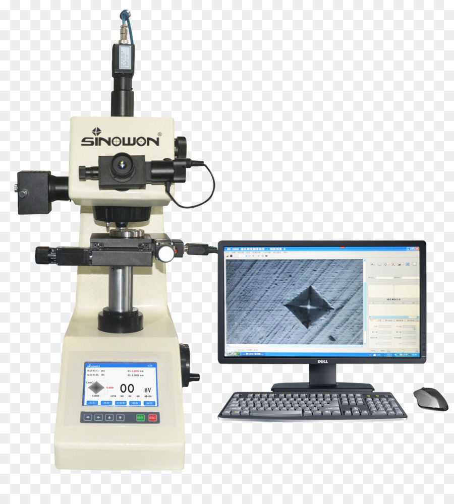 Microscope，L Essai De Dureté Vickers PNG