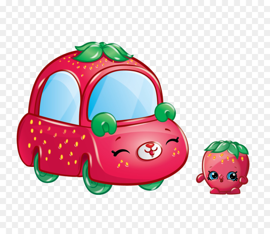 Voiture Aux Fraises，Mignon PNG