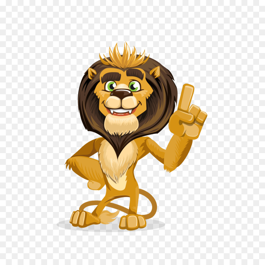 Lion De Dessin Animé，Petit PNG