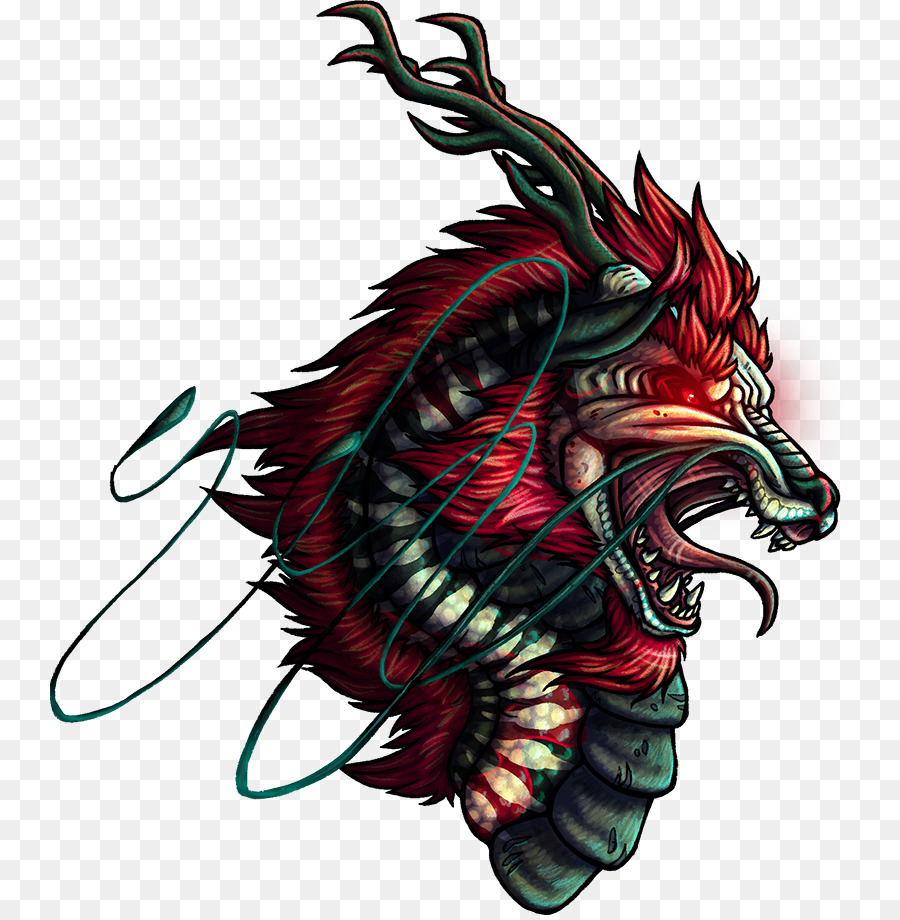 Dragon，Abziehtattoo PNG