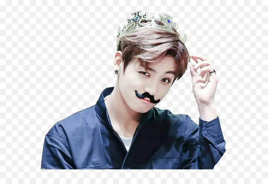 Personne Avec Couronne Et Moustache，Couronne PNG