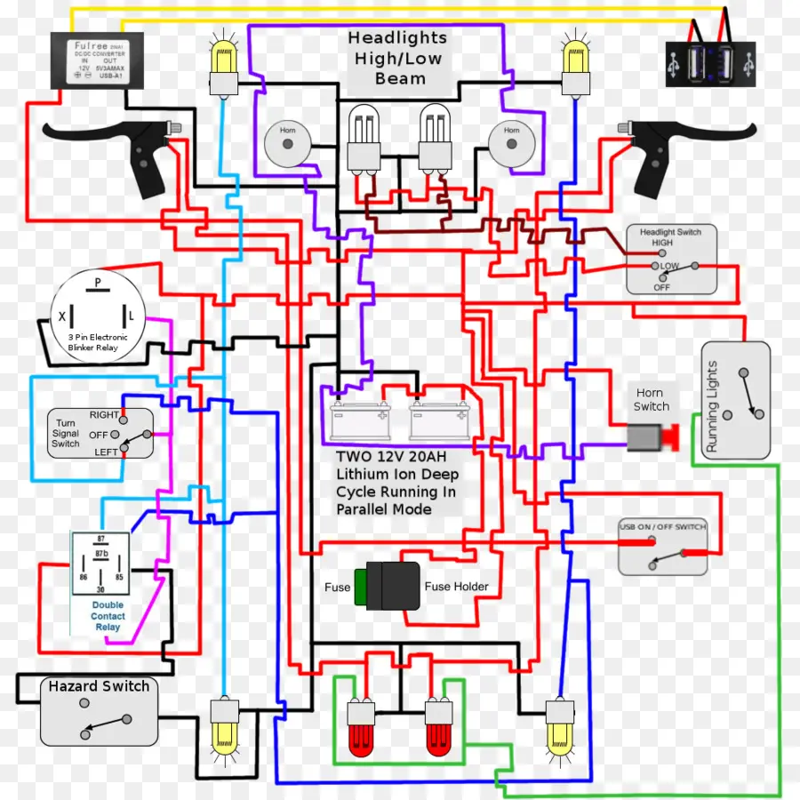 Schéma De Câblage，électrique PNG