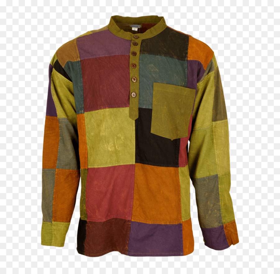 Chemise Patchwork Colorée，Mode PNG