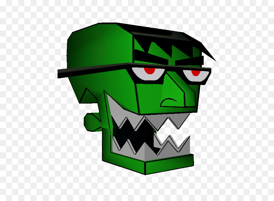 Tête De Monstre Vert，Monstre PNG