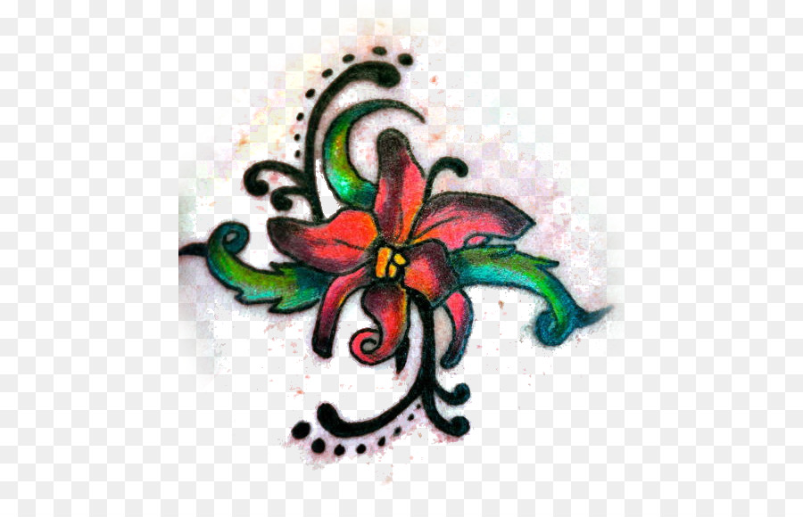 Fleur，Tatouage PNG
