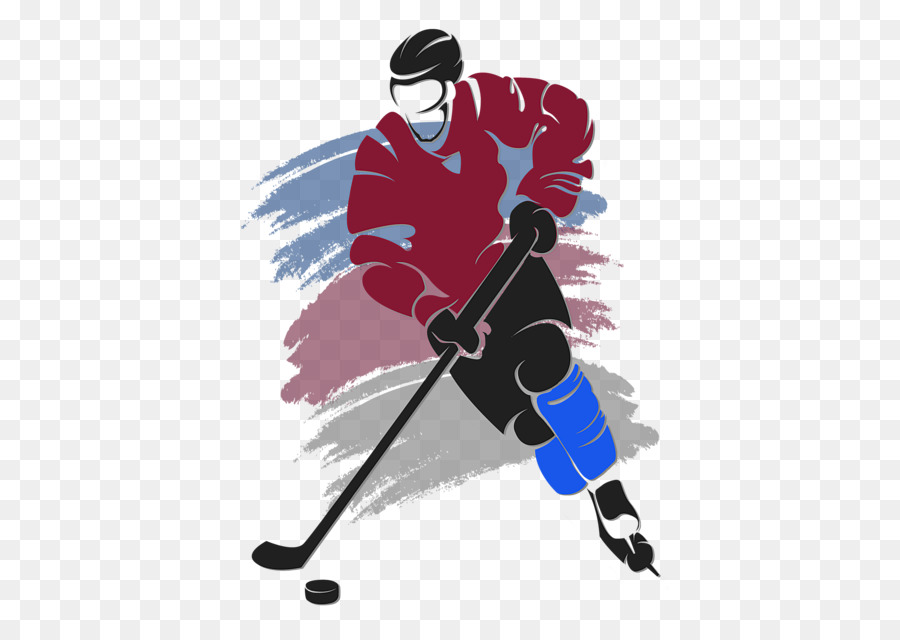 Joueur De Hockey，Glace PNG