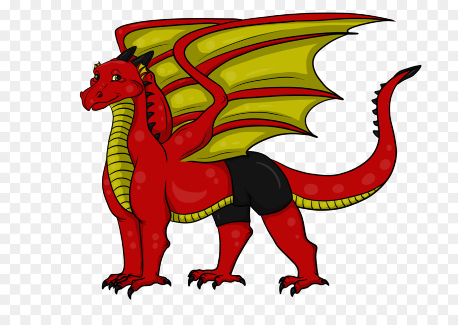 Dragon Rouge，Ailes PNG