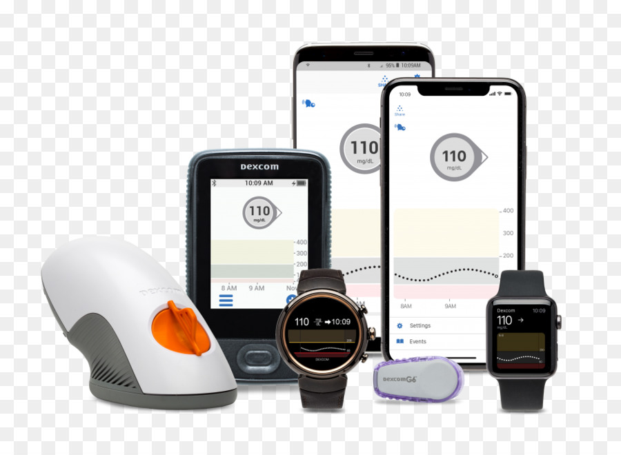 Glucose En Continu Moniteur，Dexcom PNG