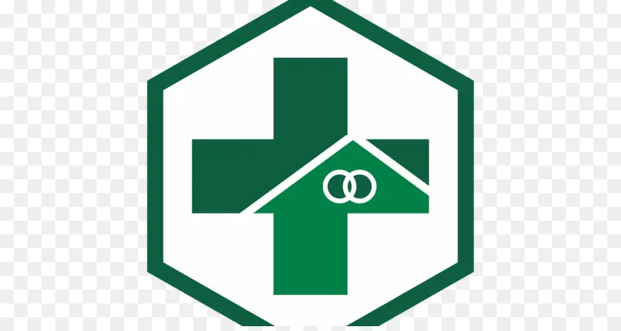 Croix Médicale，Vert PNG