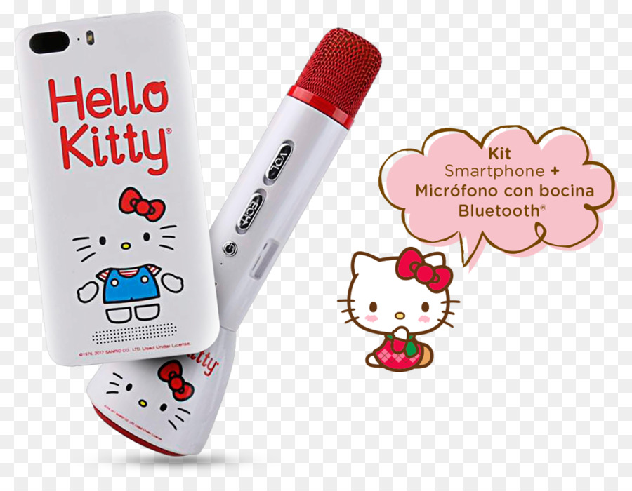 Hello Kitty，Microphone PNG