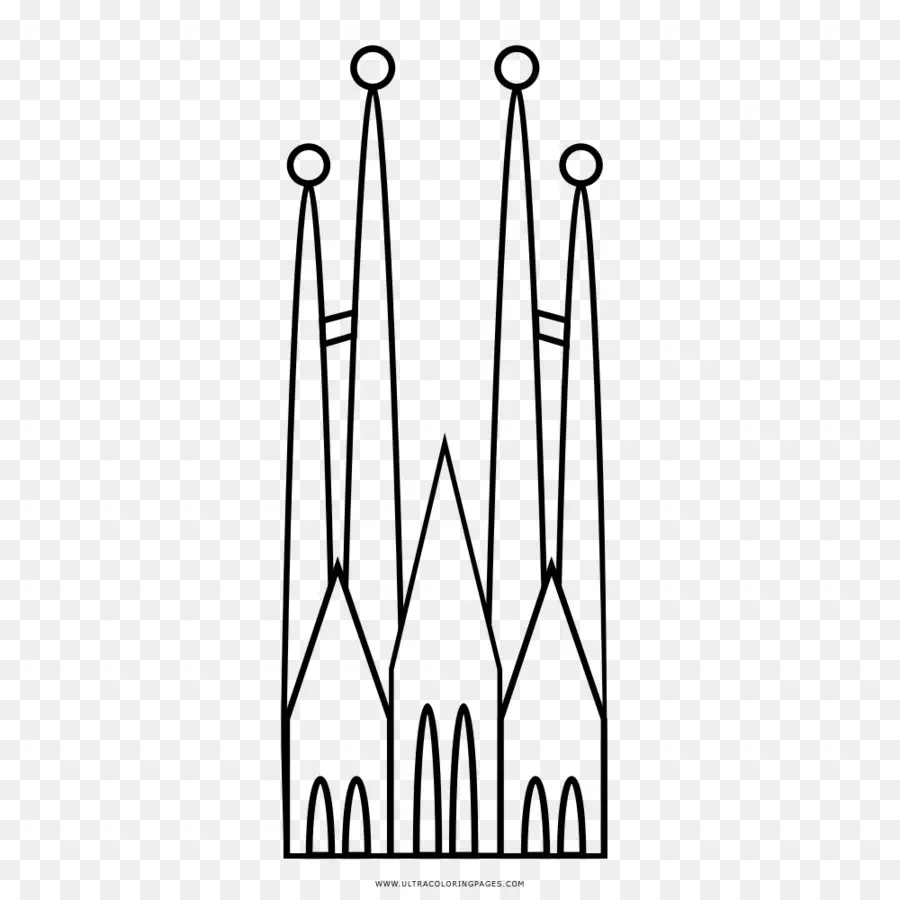 Sagrada Família，Barcelone PNG