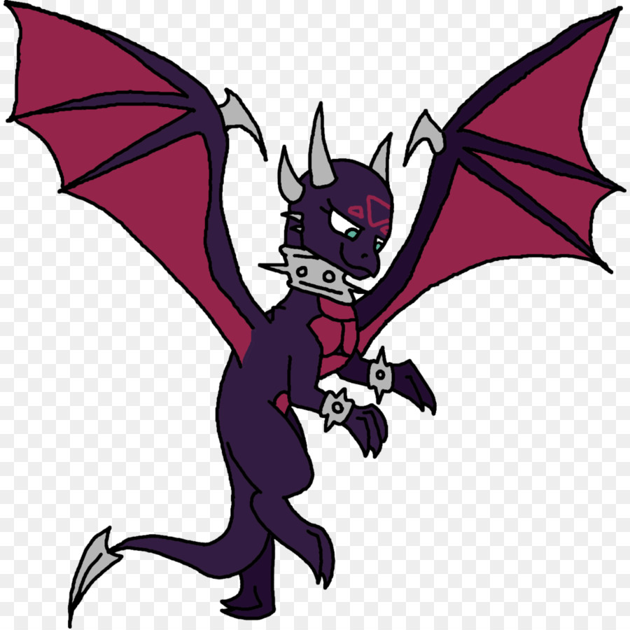 Démon，Violet PNG