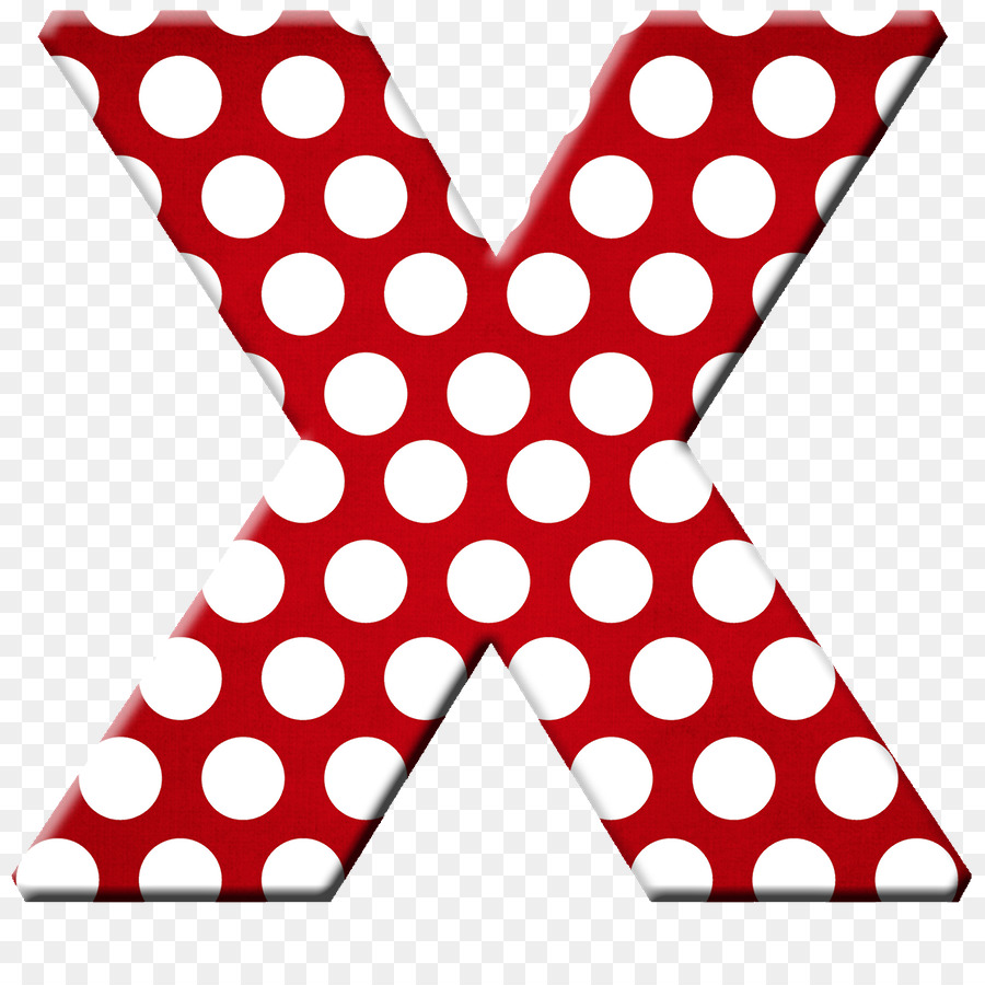 Lettre X，Rouge PNG