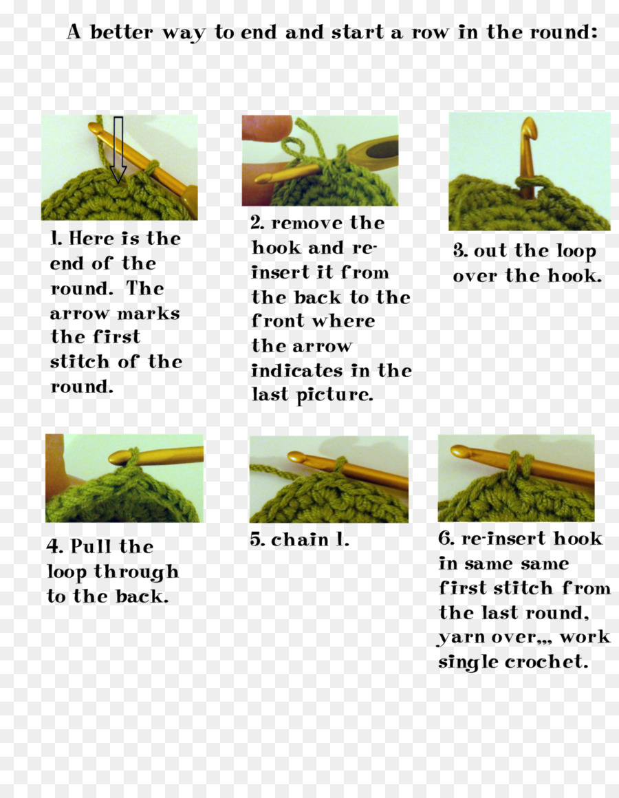 Instructions Au Crochet，Crocheter PNG