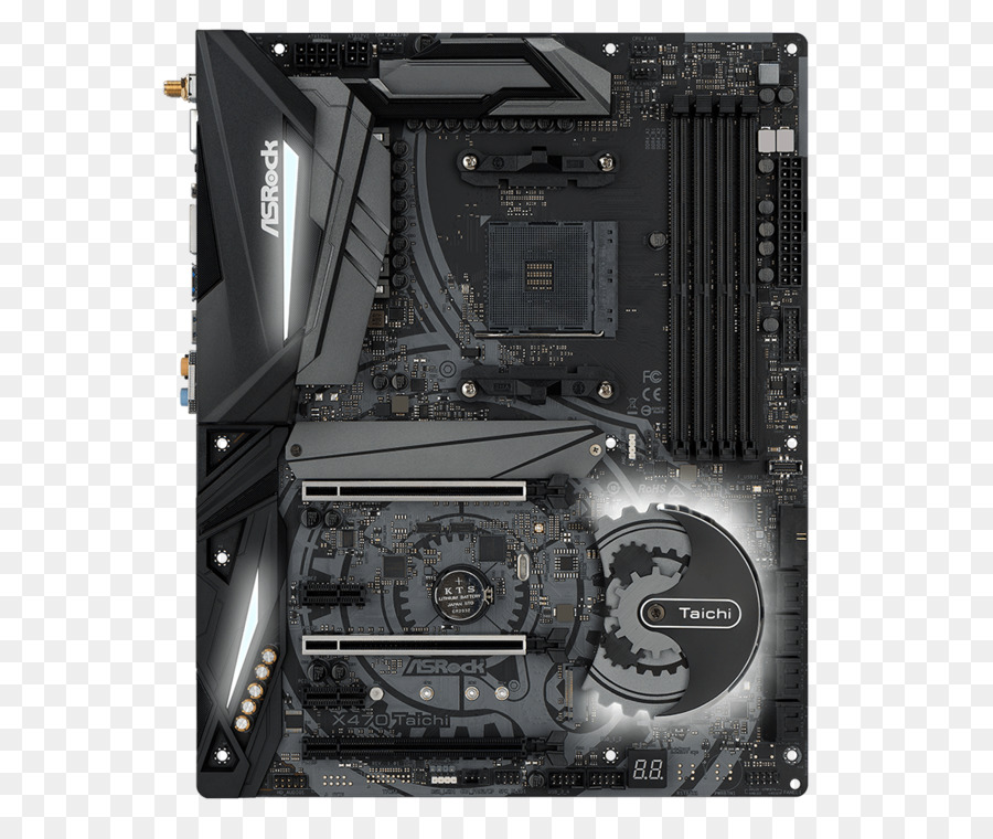 Prise Am4，Asrock X470 Taichi Amd Promontoire X470 Socket Am4 Atx De La Carte Mère PNG