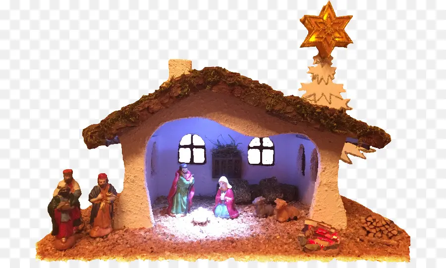 Crèche De Noël，Noël PNG