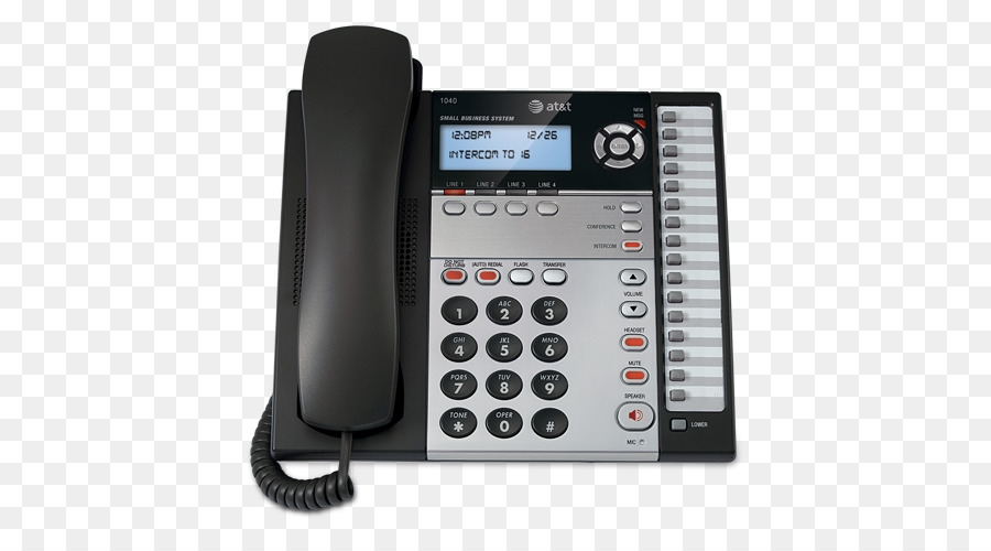 Téléphone De Bureau Noir，Téléphone PNG