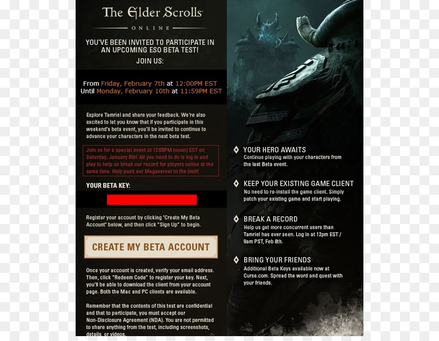 Tamriel，La Publicité PNG