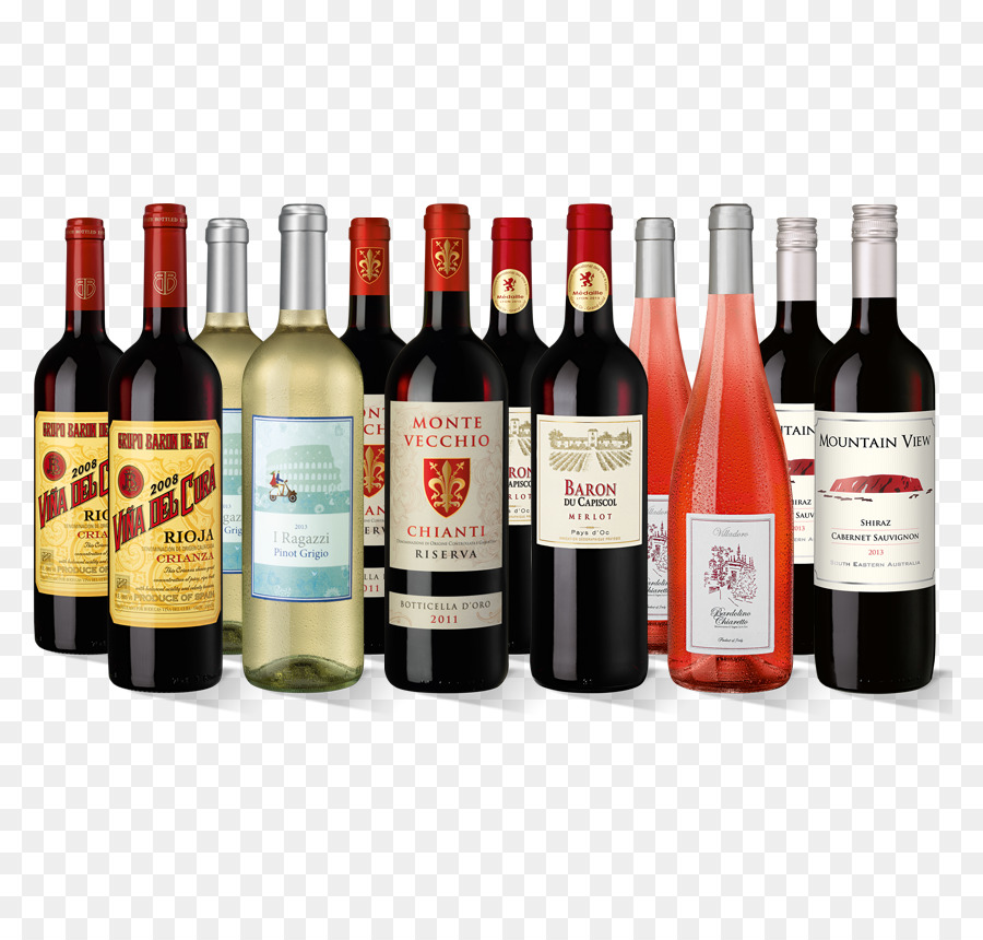 Bouteilles De Vin，Alcool PNG