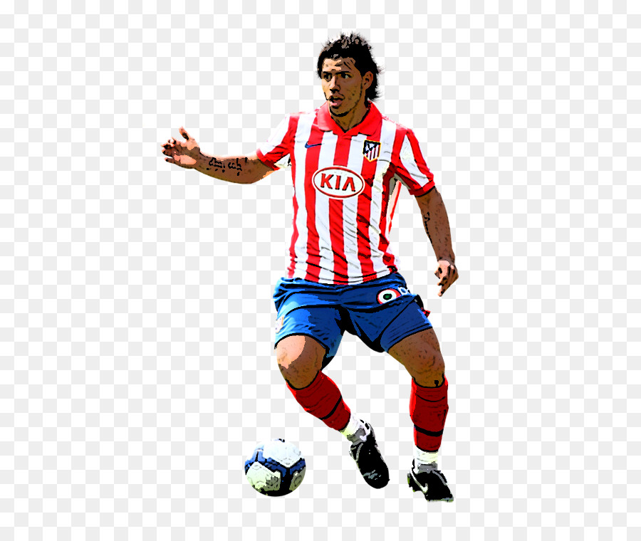 Sergio Aguero，L Atletico Madrid PNG