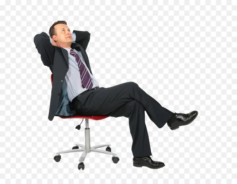 Homme Relaxant，Chaise PNG