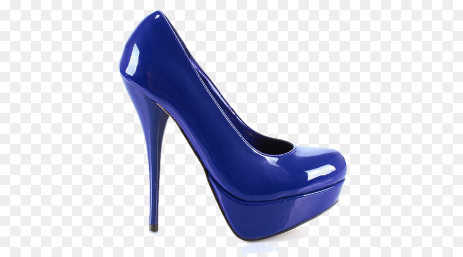 Talon Haut Bleu，Chaussure PNG