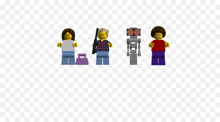 Chiffres Lego，Figurines PNG