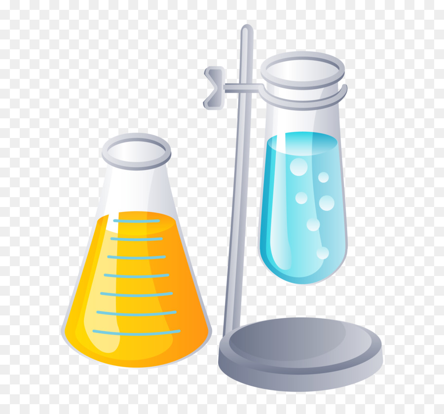 Tubes à Essai Et Flacon，Chimie PNG