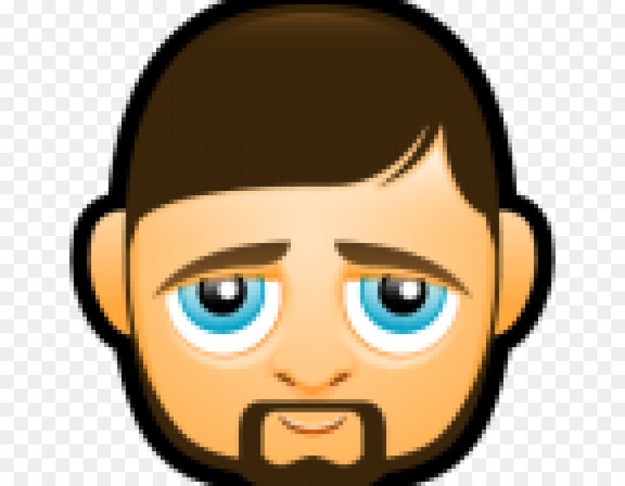 Emoji Barbu，Affronter PNG