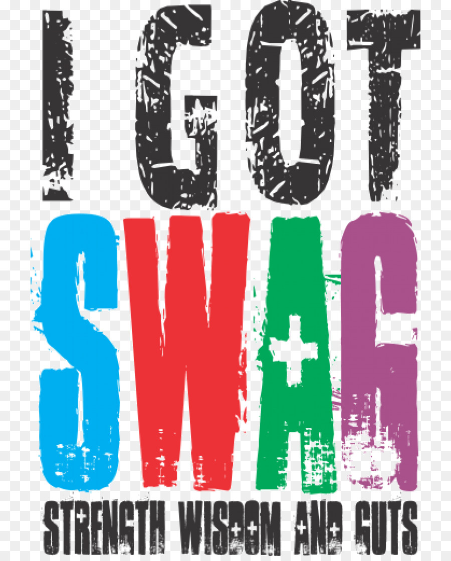 Texte Swag，Coloré PNG