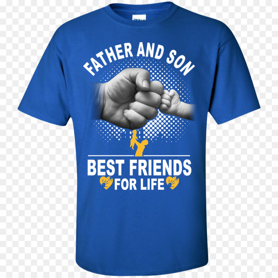 Tee Shirt Bleu，Père PNG