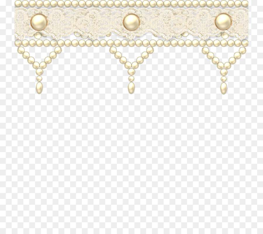 Dentelle Perlée，Garniture PNG