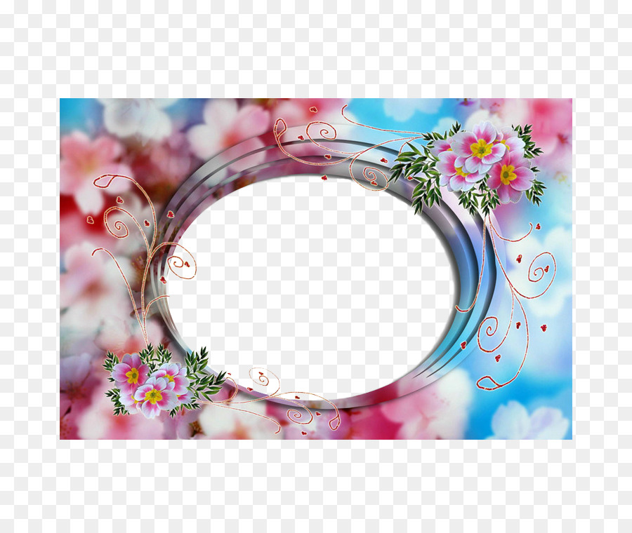 Cadre Floral，Fleurs PNG